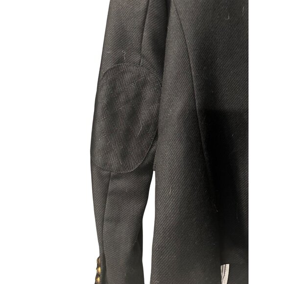 Banana Republic Black Blazer Size 6 Morning Jacket Womens 100% Rayon Shell Polye - Picture 6 of 6